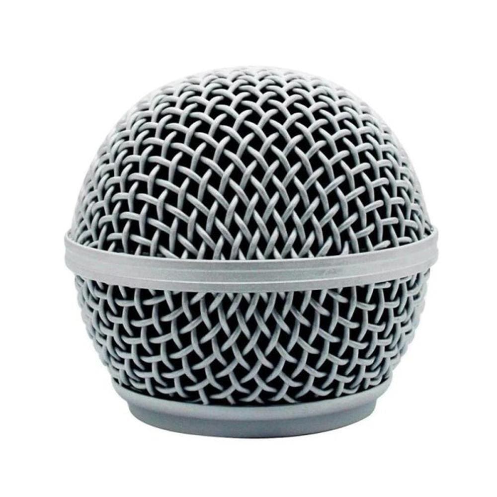 Globo de Reposição Metálico para Microfone Shure Sm58 Rk143g