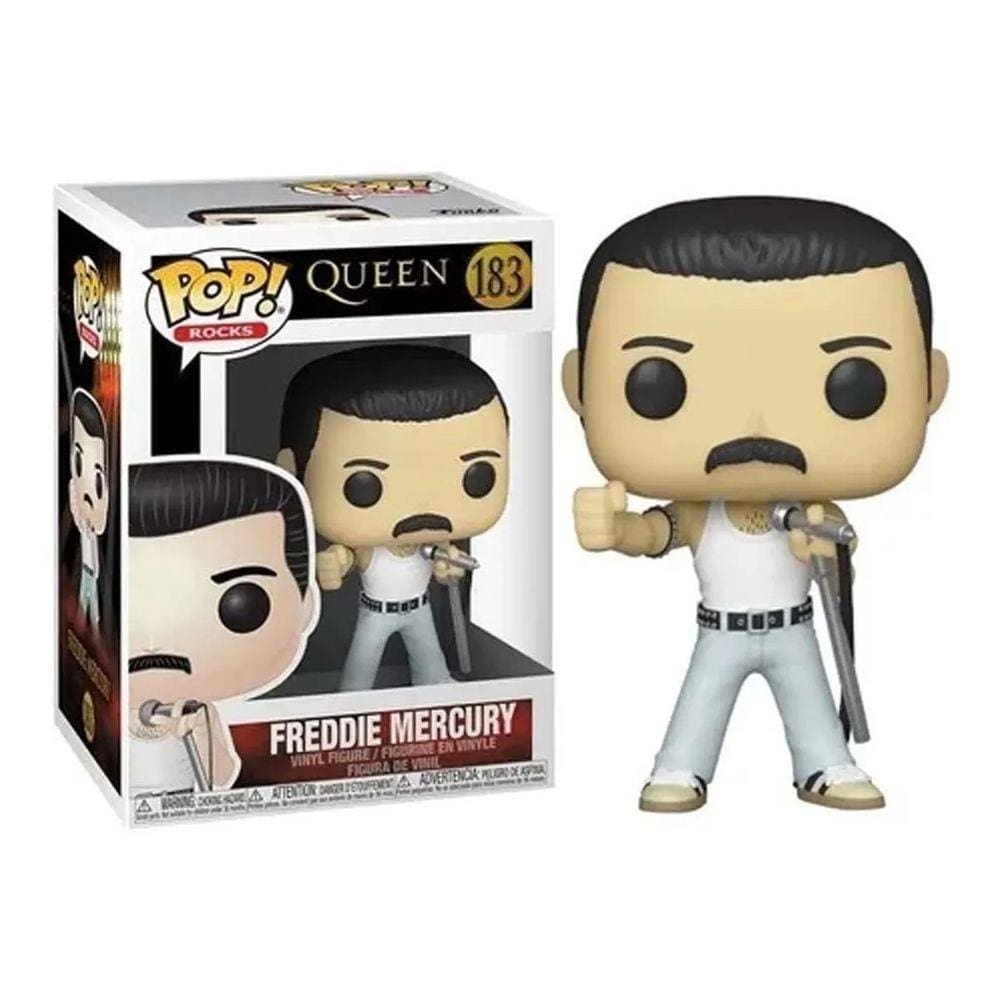 Funko Pop! Rocks: Queen - Freddie Mercury (Live Aid) #183