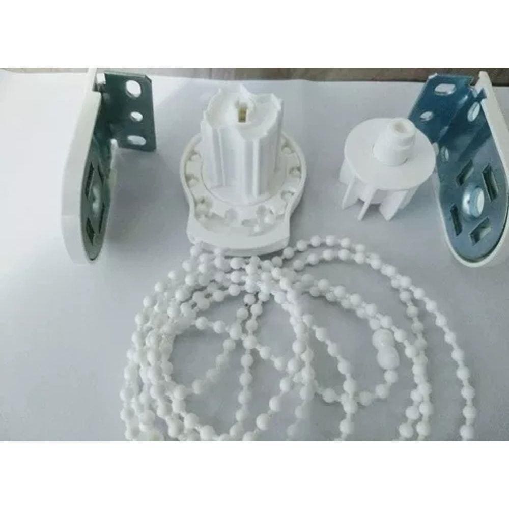 Peças Para Persiana/cortina Rolô 1 Kit 32mm C/corrente 2,5m - Peças Rolô