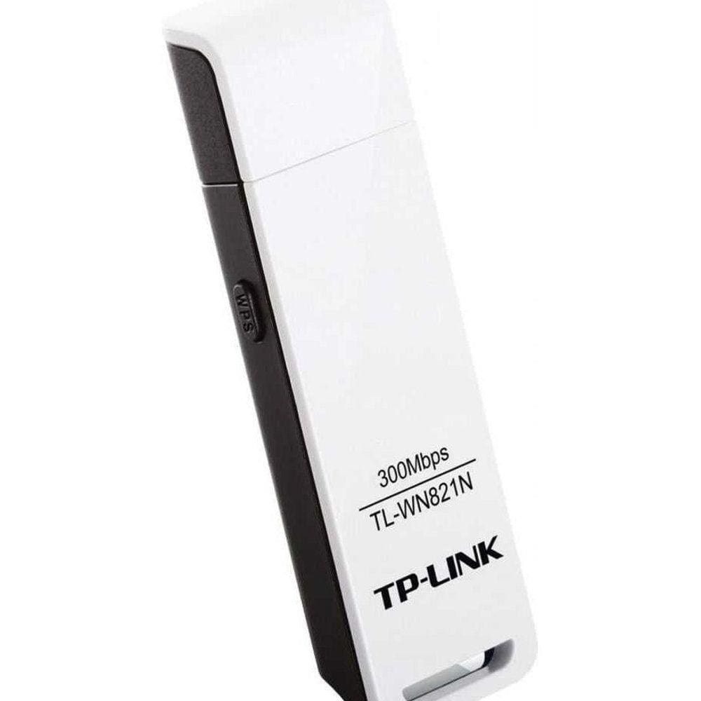 Adaptador Placa Wireless Tp-Link Usb Wn-821N 300Mbps Wi-Fi
