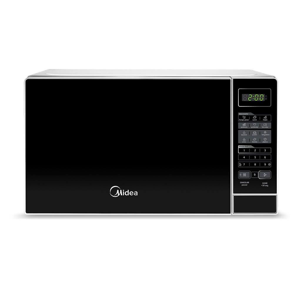 Micro-Ondas Midea 20L Branco e Preto