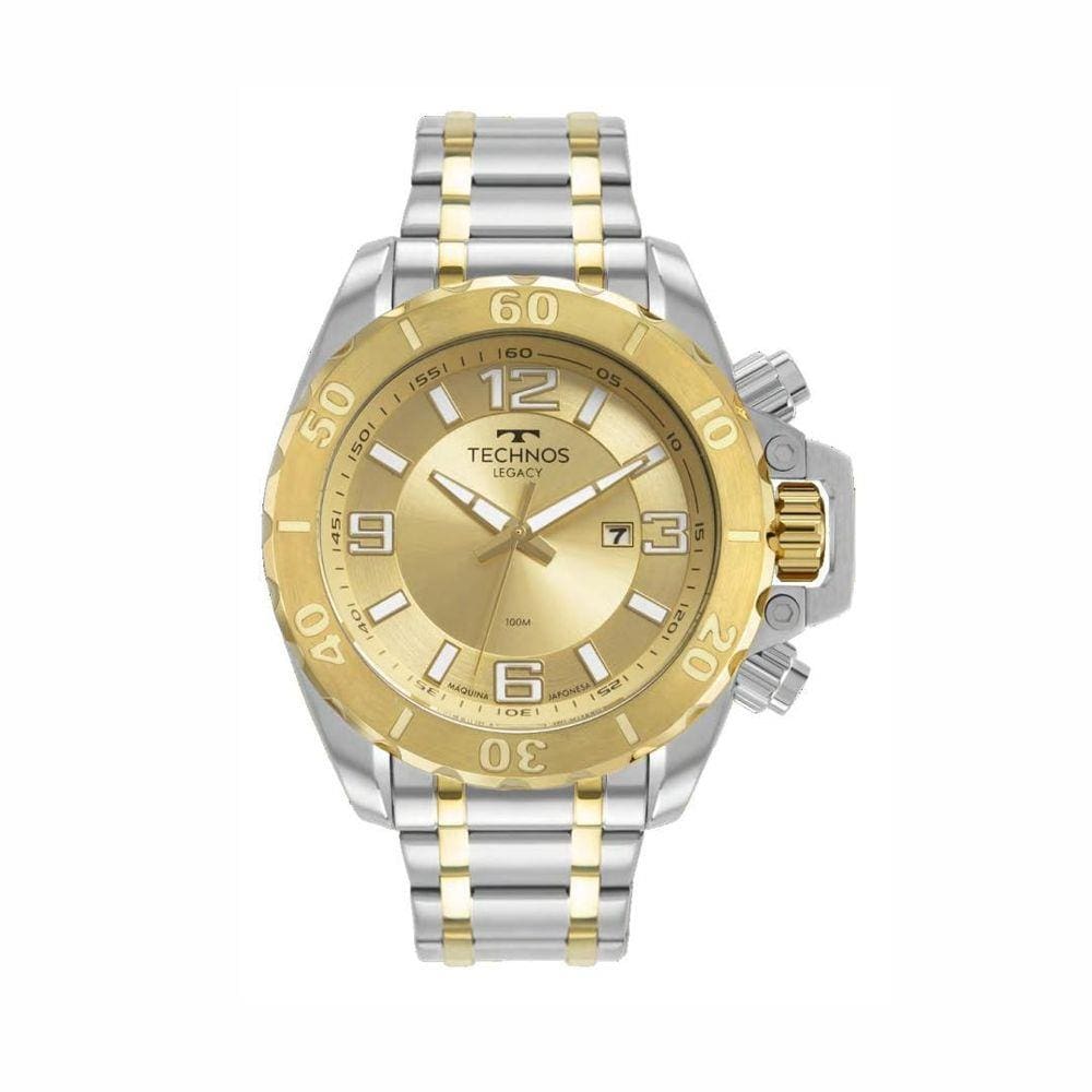 Relógio Technos Masculino Legacy Dourado 2115Mxe/1D