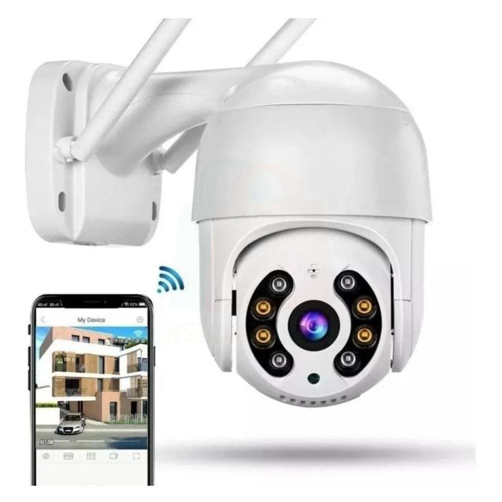 Câmera Ip Icsee Prova D`Água Infravermelho Externa Wifi Hd 3