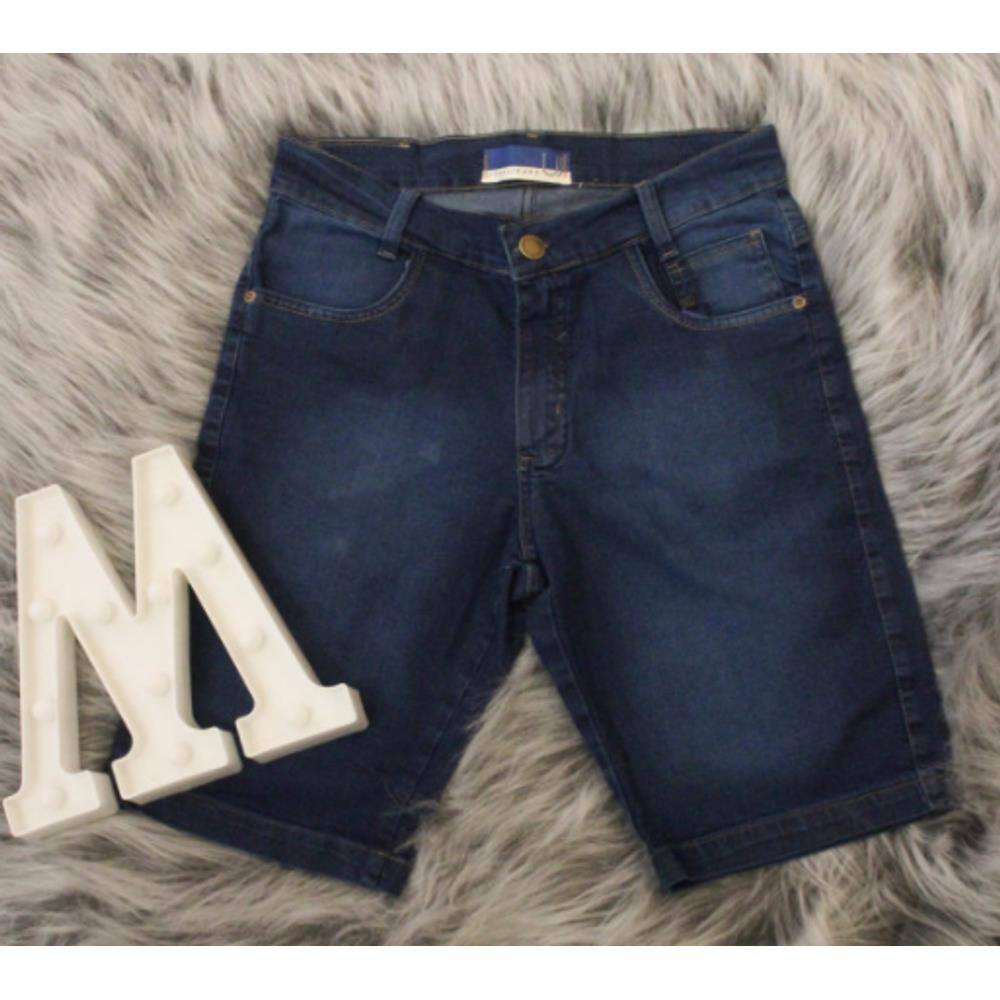 bermuda jeans de marca
