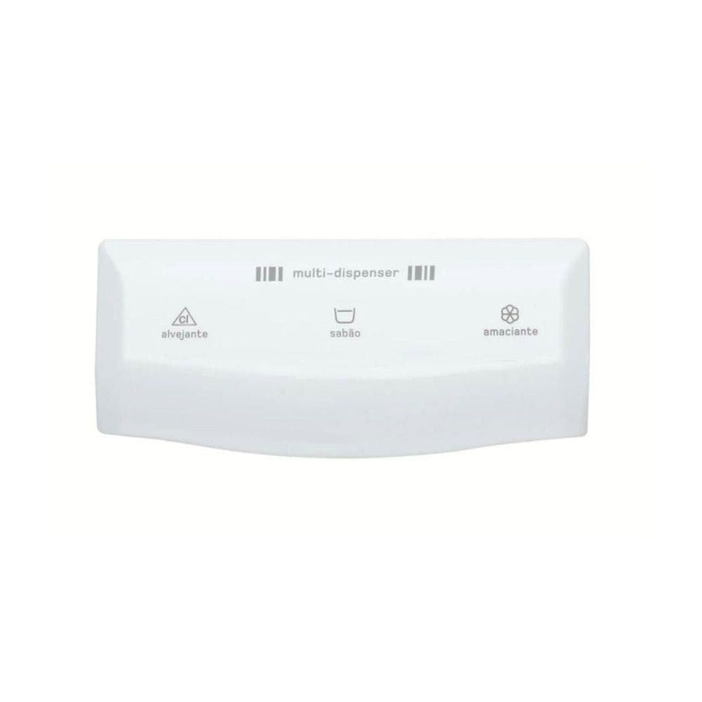 Puxador de Dispenser para Máquina de Lavar Brastemp BWB22A