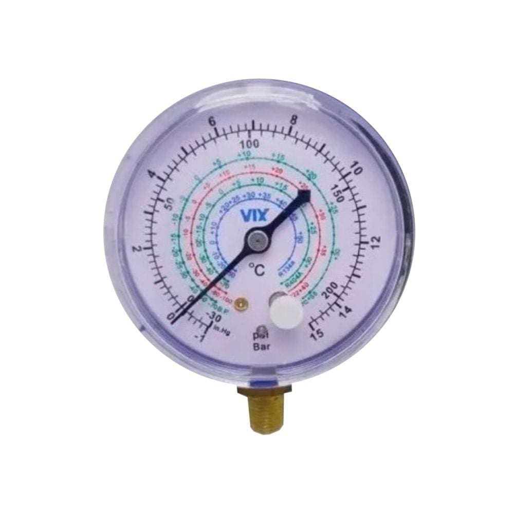 Manômetro Manifold Vix com Válvula Única