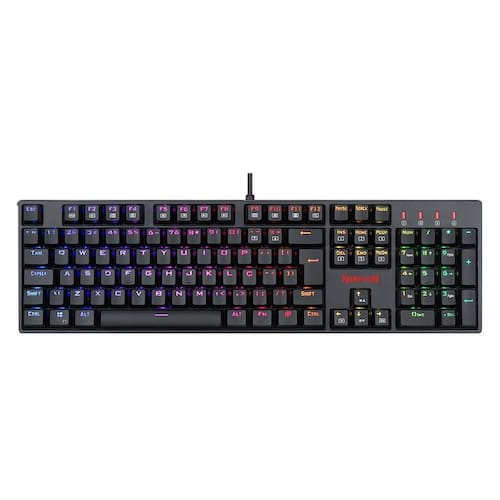 Teclado Mecânico Gamer Redragon Surara Pro RGB Preto Switch Vermelho ABNT2 Menor preço em Teclado Mecânico Gamer Redragon Surara Pro RGB Preto Switch Vermelho ABNT2
