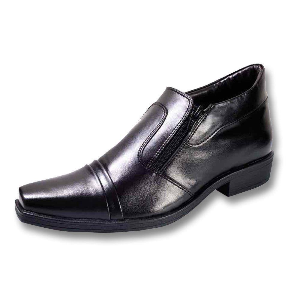 Sapato social masculino confort preto khaata | Extra