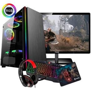 PC Gamer Completo i5 SSD 1000TB 8GB RAM Placa de Vídeo Monitor 19 teclado  Mouse - Computador Gamer Intel Core i5 SSD 1000TB 8GB RAM Gforce Kit Gamer  - Computador Gamer - Magazine Luiza