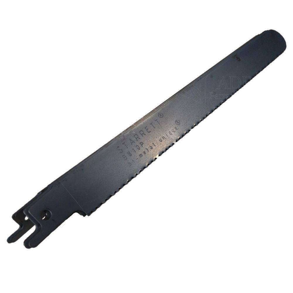 Lamina Serra Sabre Bi-metal 200MM/8 10-14D Madeira Starret