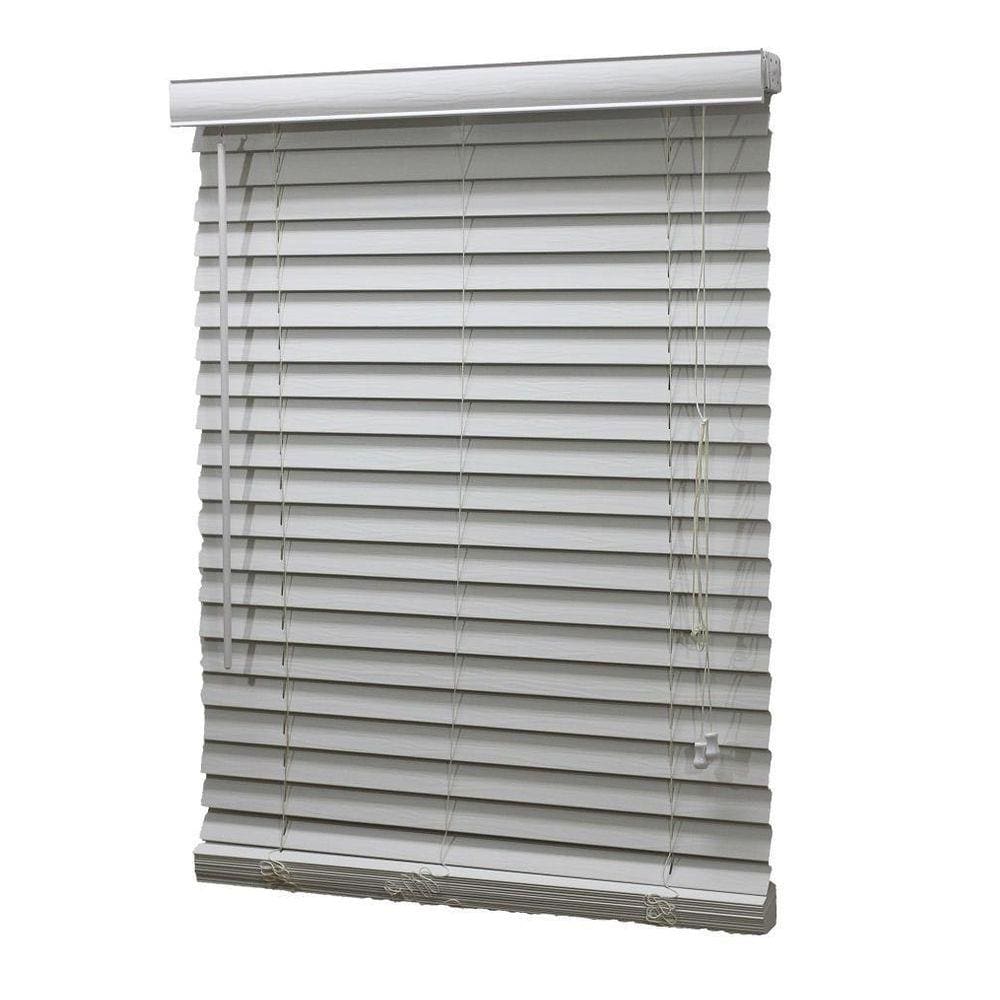 Persiana Horizontal Pvc 50Mm Forest Branca 60 (L) X 160 (A)