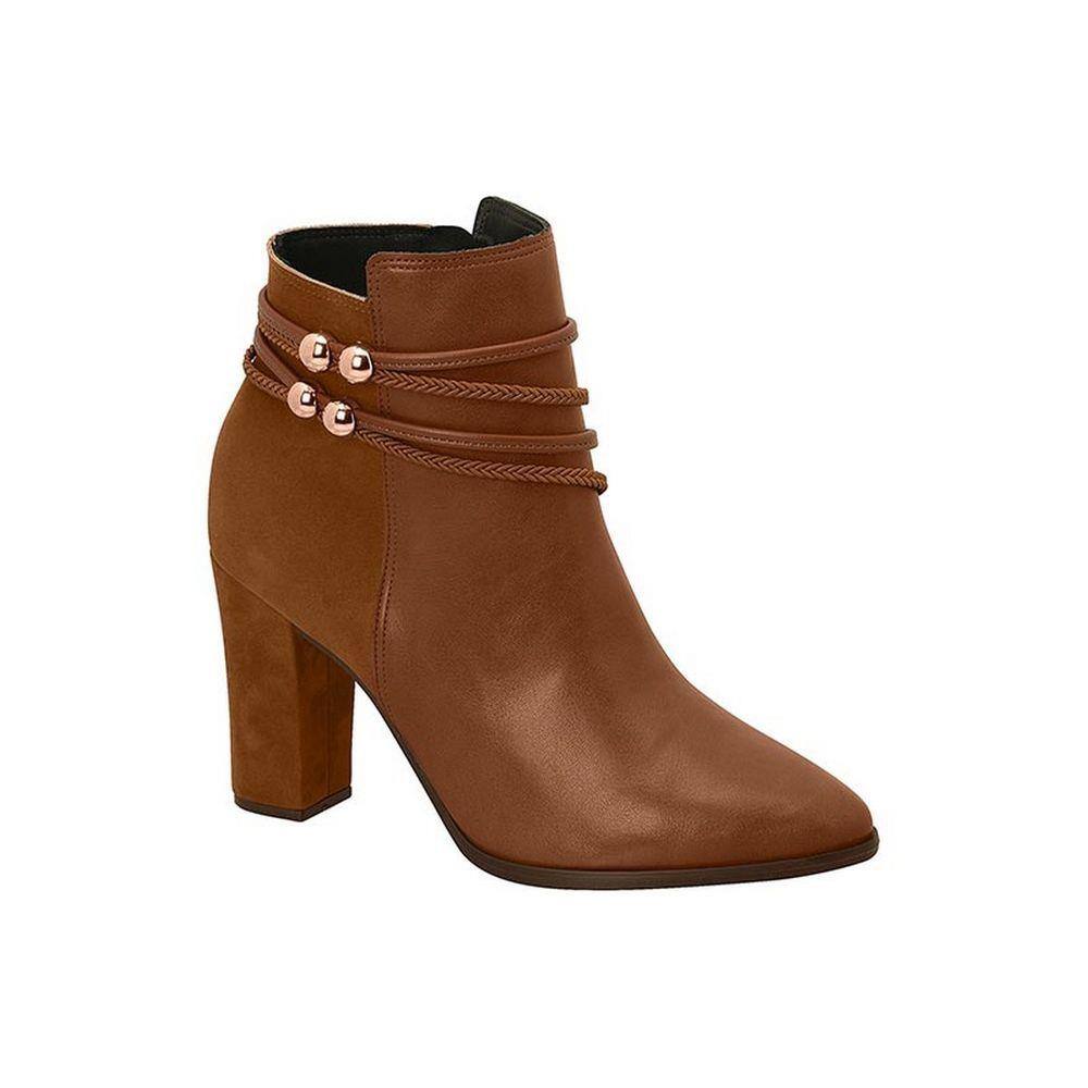 Bota Beira Rio Cano Baixo Salto Alto 9043.129 | Extra