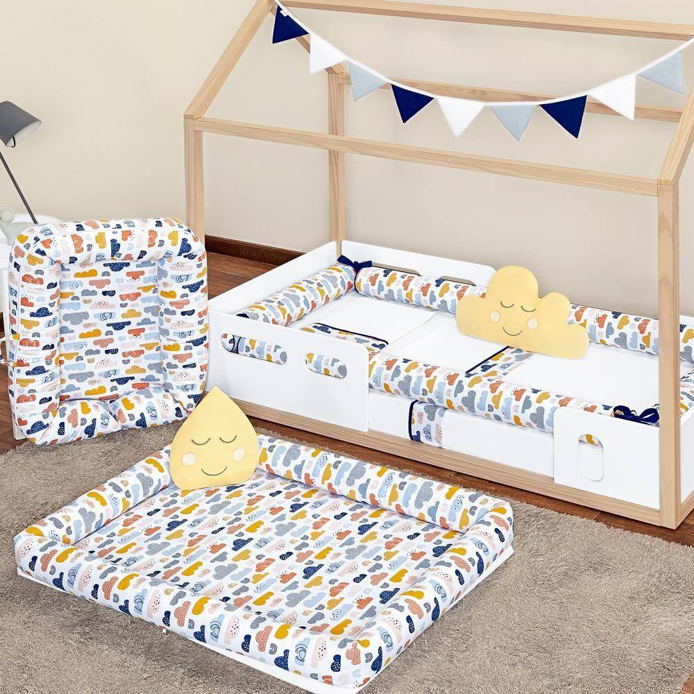Kit Montessoriano Batistela Baby 7 Peças Nuvem 10091/C003