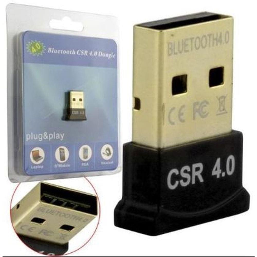 Adaptador Usb Bluetooth 4.0 CSR Para Notebook Pc