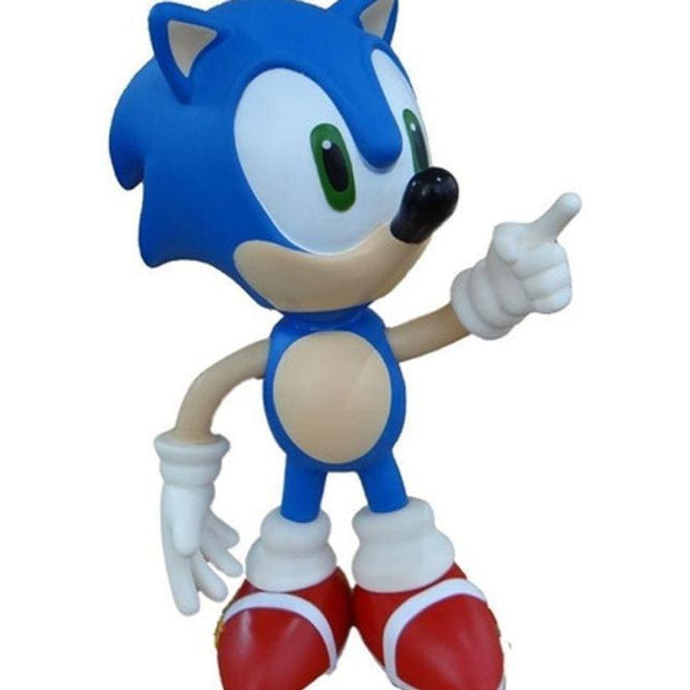 Boneco sonic pelucia muito barato