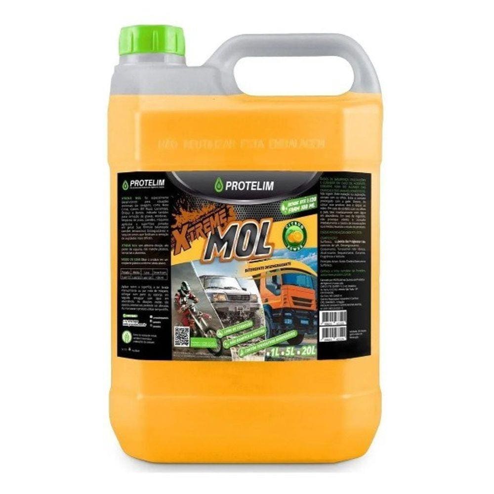 Xtreme Mol Detergente Desengraxante Automotivo Protelim 5L