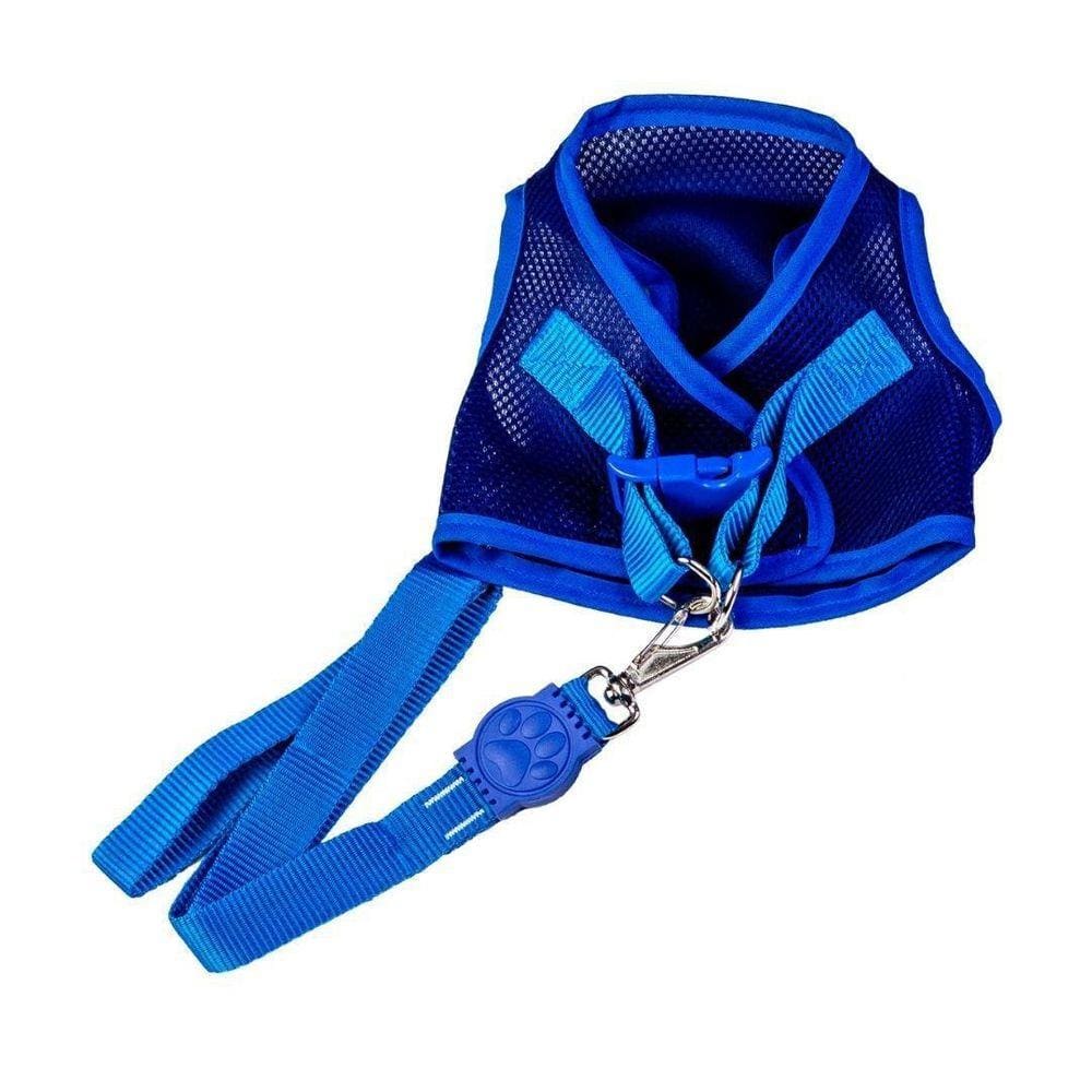 Colete Peitoral - Aerado Com tiras aderentes Azul P