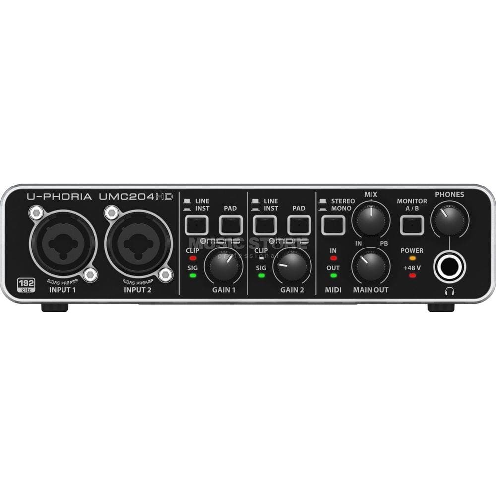 Interface de Audio USB Behringer U-Phoria UMC204HD