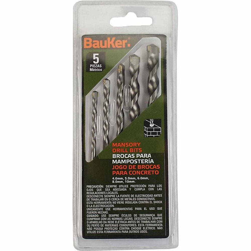 Conjunto de Brocas para Concreto com 5 Peças