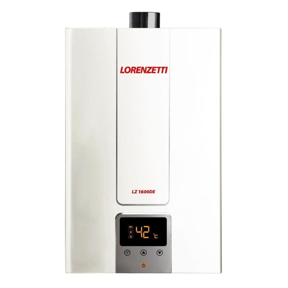 Aquecedor Lorenzetti Lz 1600De Branco Gn 15 Litros