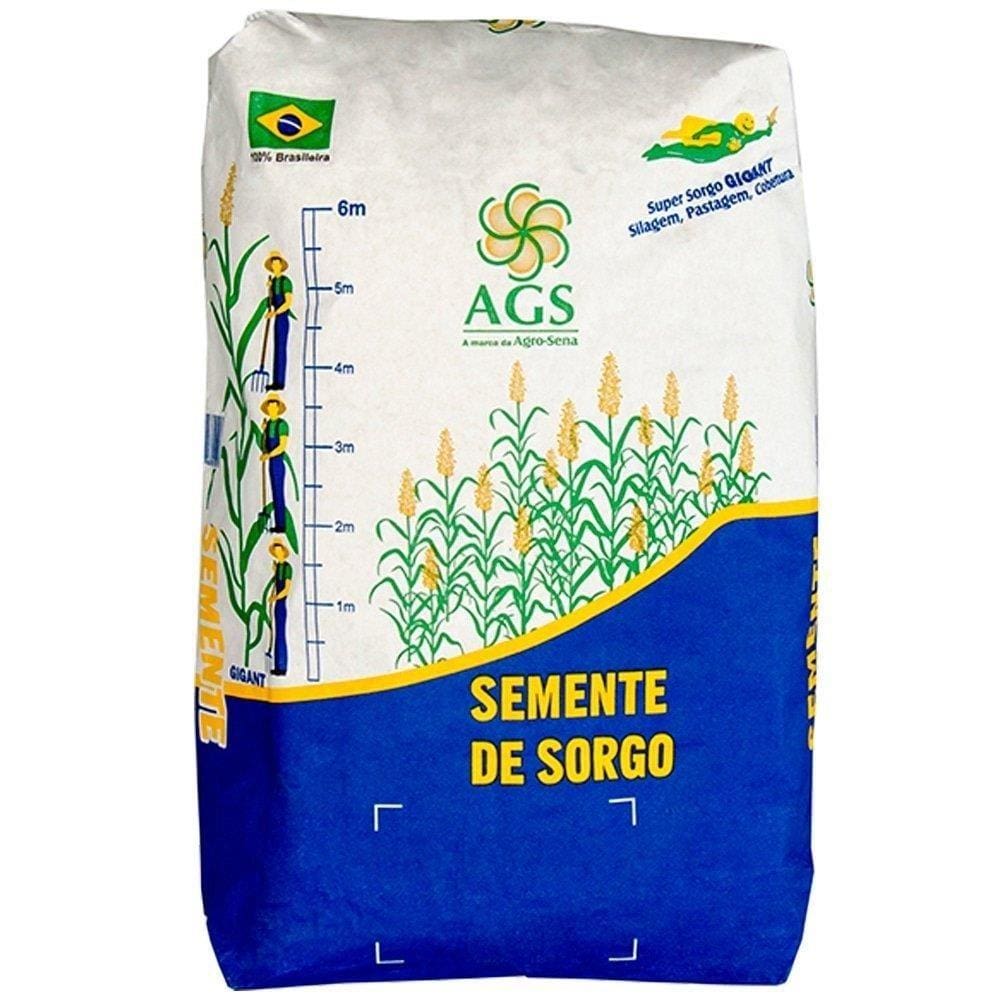 Semente Super Sorgo Agro-Sena Forrageiro Gigant, 6kg