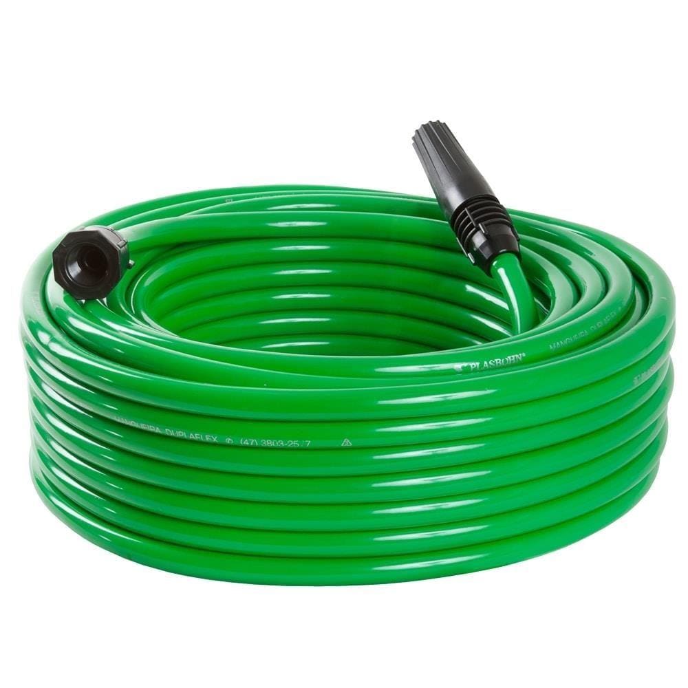 Mangueira Jardim Plasbohn Duplaflex 7/16 x 1,5mm Verde 10m