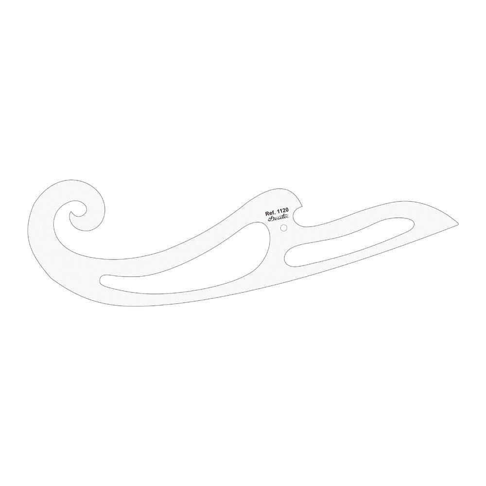 Régua de Curva Francesa Grande Modelo 1120 Trident