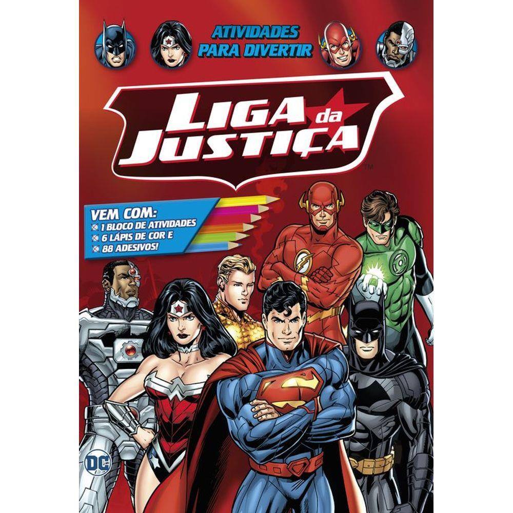 Liga da Justiça - Atividades para Divertir