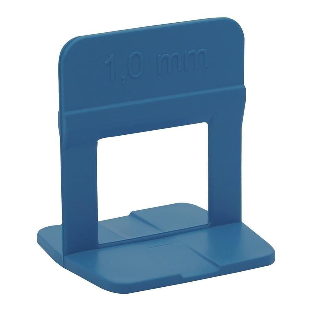 Espaçador/Nivelador Cortag para revestimento Eco Azul 1mm Embalagem com 500 Unidades