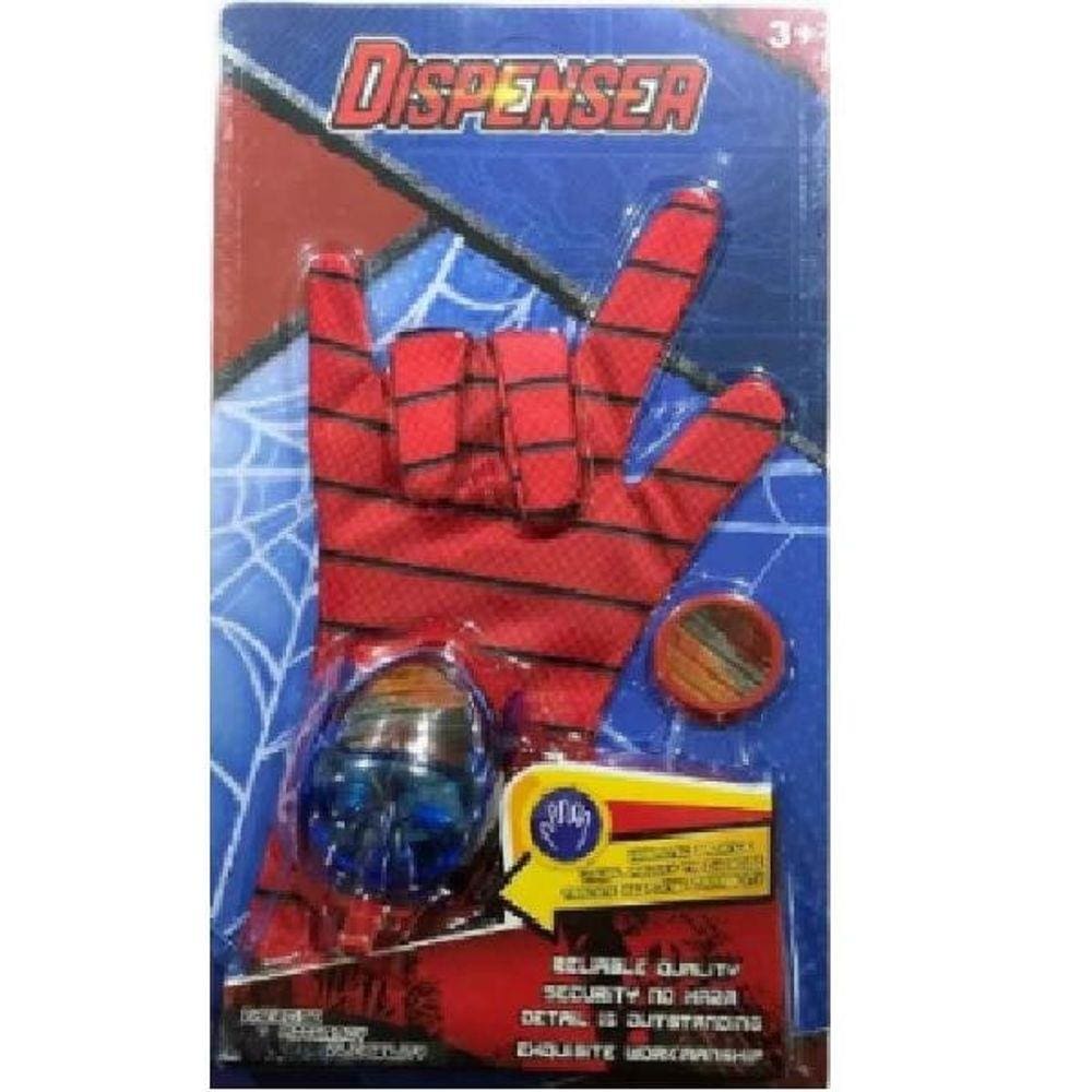 Luva Lançadora De Discos Homem Aranha