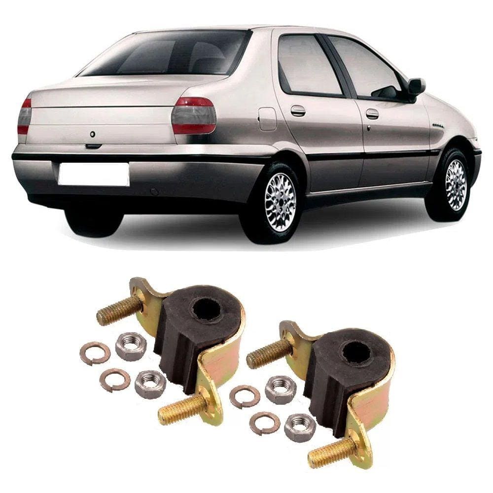 Kit Estabilizador Fiat Siena DianteiroCentral 1996 Até 2002 19MM - O Par