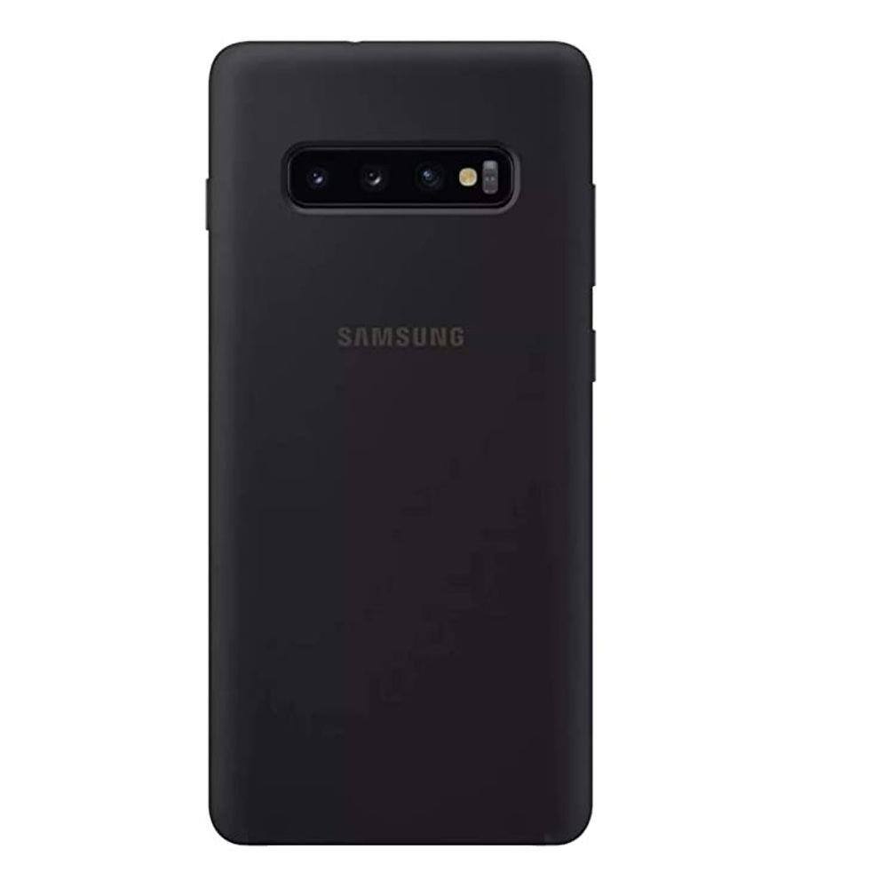 Capa Cover Samsung Galaxy S10 6.1 Silicone Cover Preta