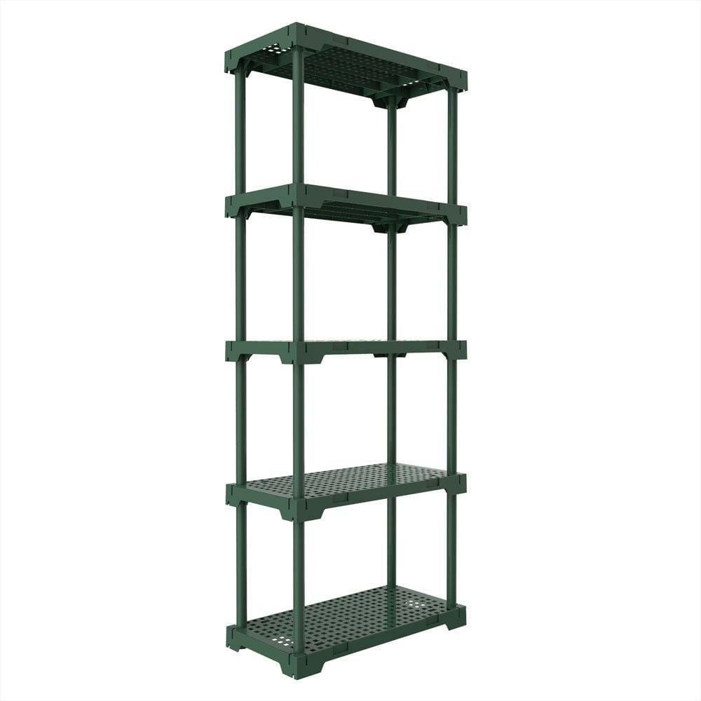Poly5 Estante Poly Com 5 Prateleiras Verde Alecrim