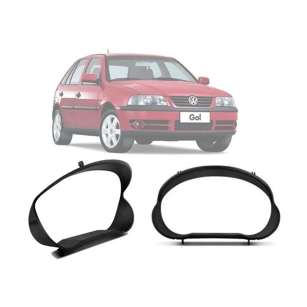 Moldura Painel Velocimetro Gol/Par/Sav 2000/2005 G3 Mp100