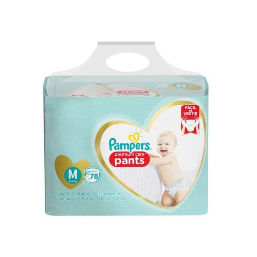 Fralda Calça Pampers M Premium Care Pants 78 é ruim? Fralda Calça Pampers M Premium Care Pants 78 é boa?