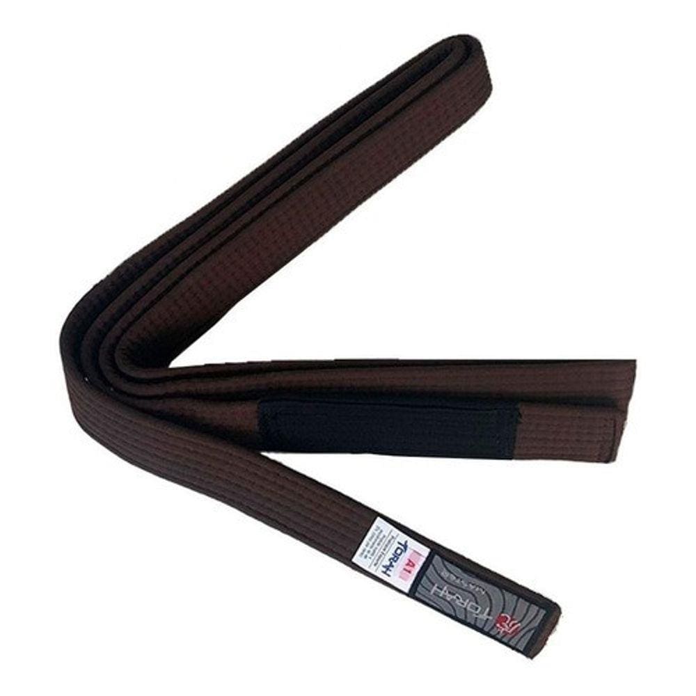 Faixa De Jiu Jitsu Marrom Torah Master Adulto C/ Ponta