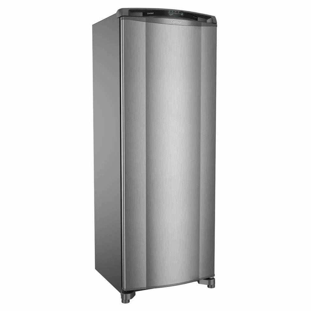 Geladeira Frost Free Consul CRB39AK 342 litros Inox com Gavetão Hortifruti 110