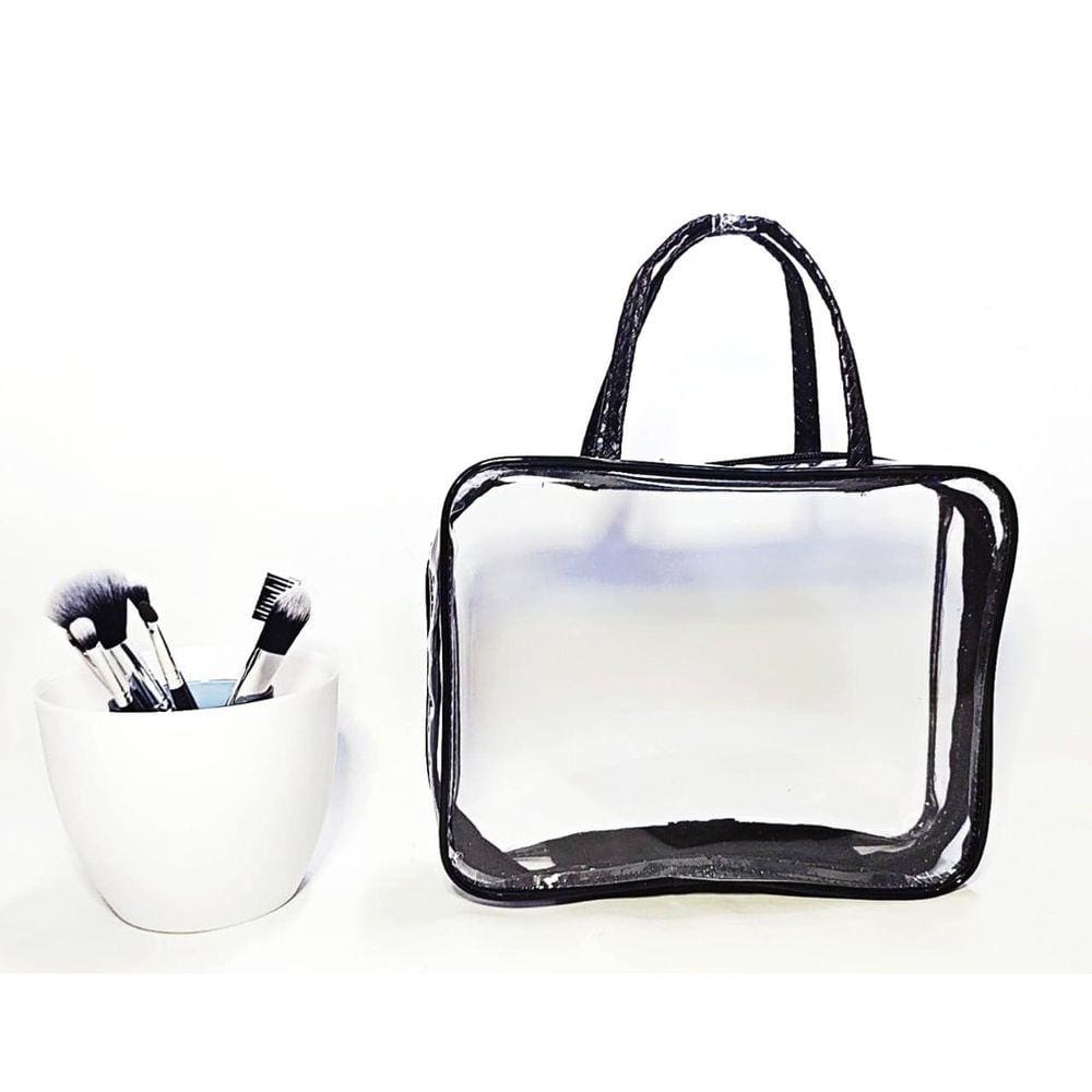 Necessaire Transparente/Bolsa Para Maquiagem