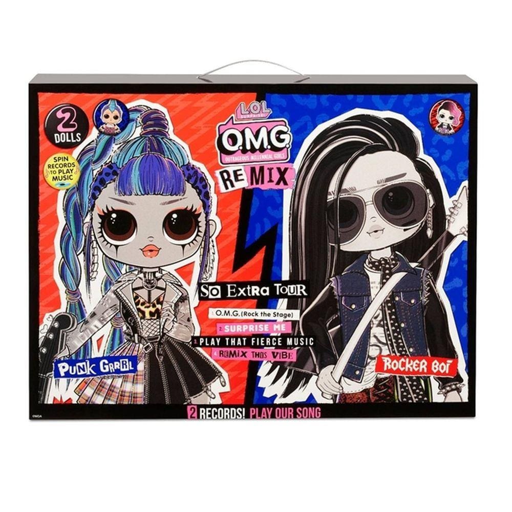 Boneca Lol Surprise Punk Grrrl & Rocker Bof Omg - Candide