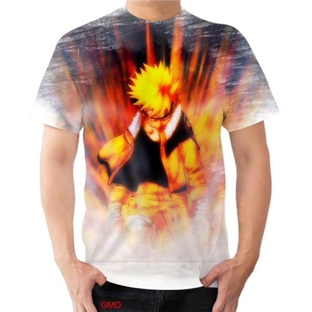 camiseta tie dye naruto