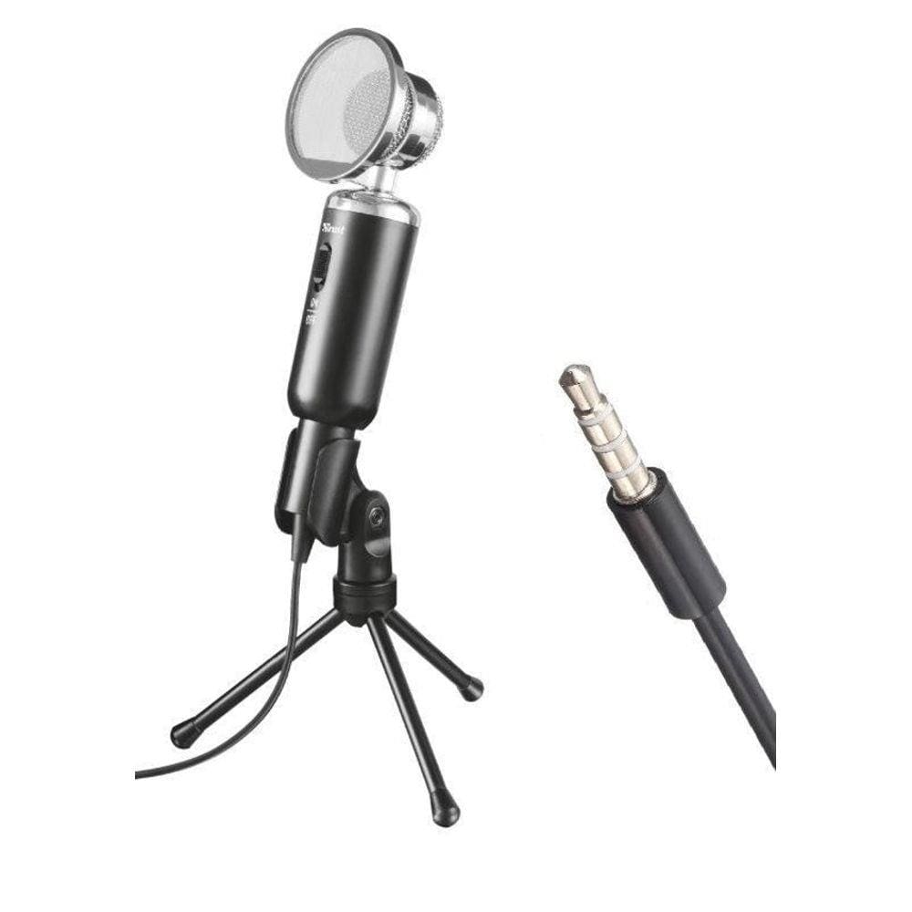 Microfone Para Pc Com Protecao Contra Vento Conector P2