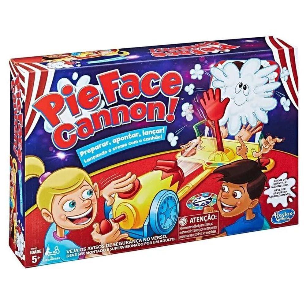 Jogo Torta Na Cara Pie Face Creamy Rosto Brinquedo Família