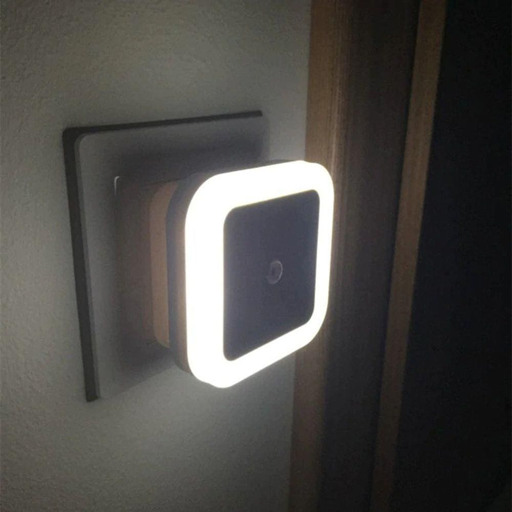 Mini Abajur de Tomada Led Luz Noturna sensor de claridade acende automático lâmpada para crianças sala estar quarto luze