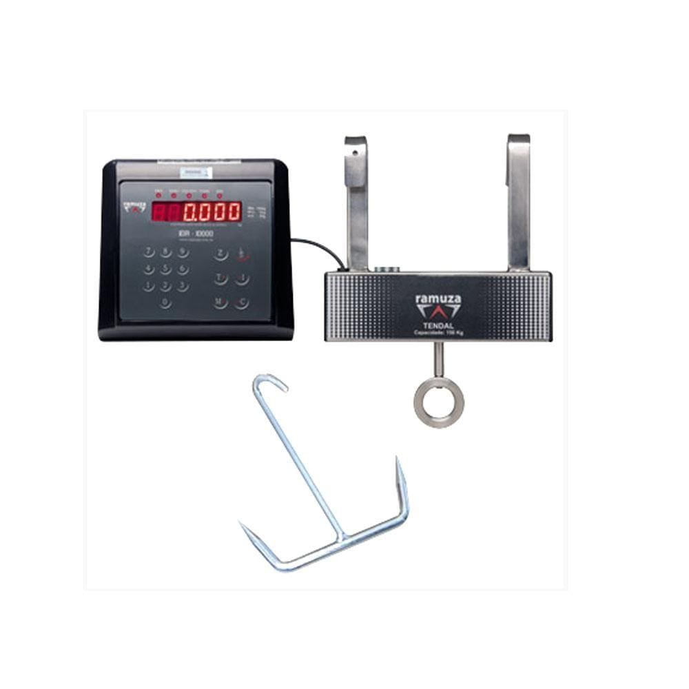 Balança Açogueiro Digital 150kg/50g Inox Sem Bateria Tendal Ramuza