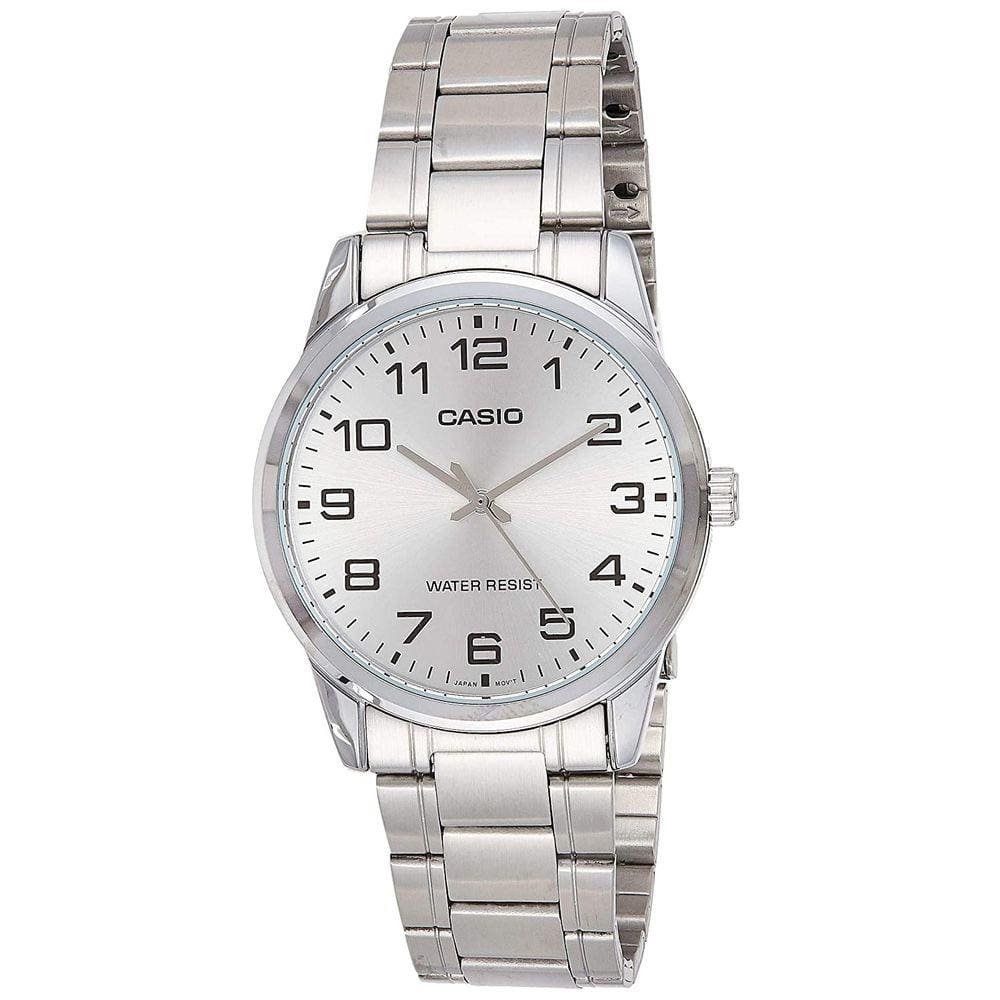Relógio Casio Masculino Collection Prata Mtp-V001d-7Budf