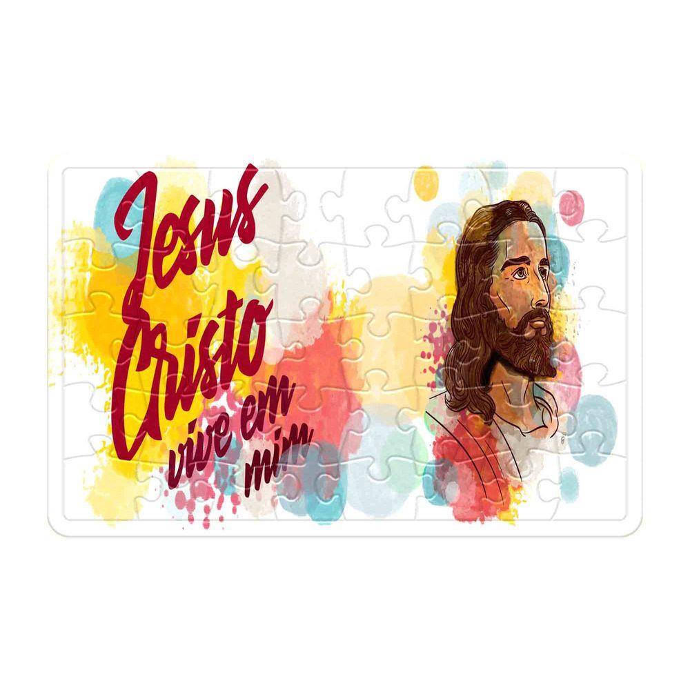 QUEBRA-CABEÇA A RESSURREIÇÃO DE JESUS c/12 pçs