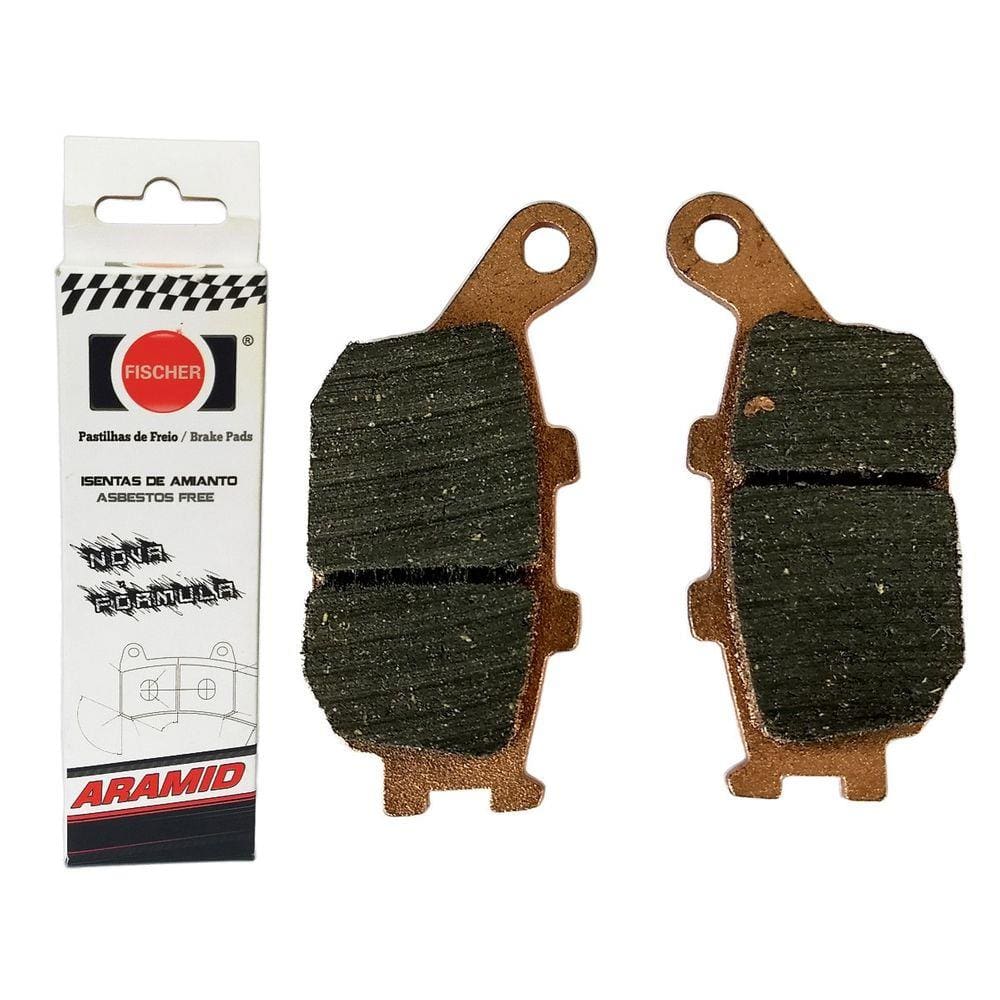 Pastilha Freio TRAS CB 300 ABS / XRE 300 ABS / V-STROM 650 1000 (fischer FJ1150K)