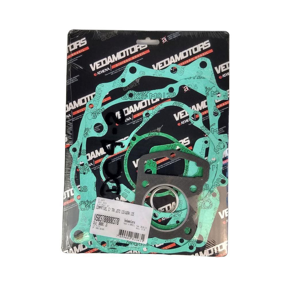 Jogo de Junta Completo TRAXX WORK 125 S/ BORR (vedamotors)