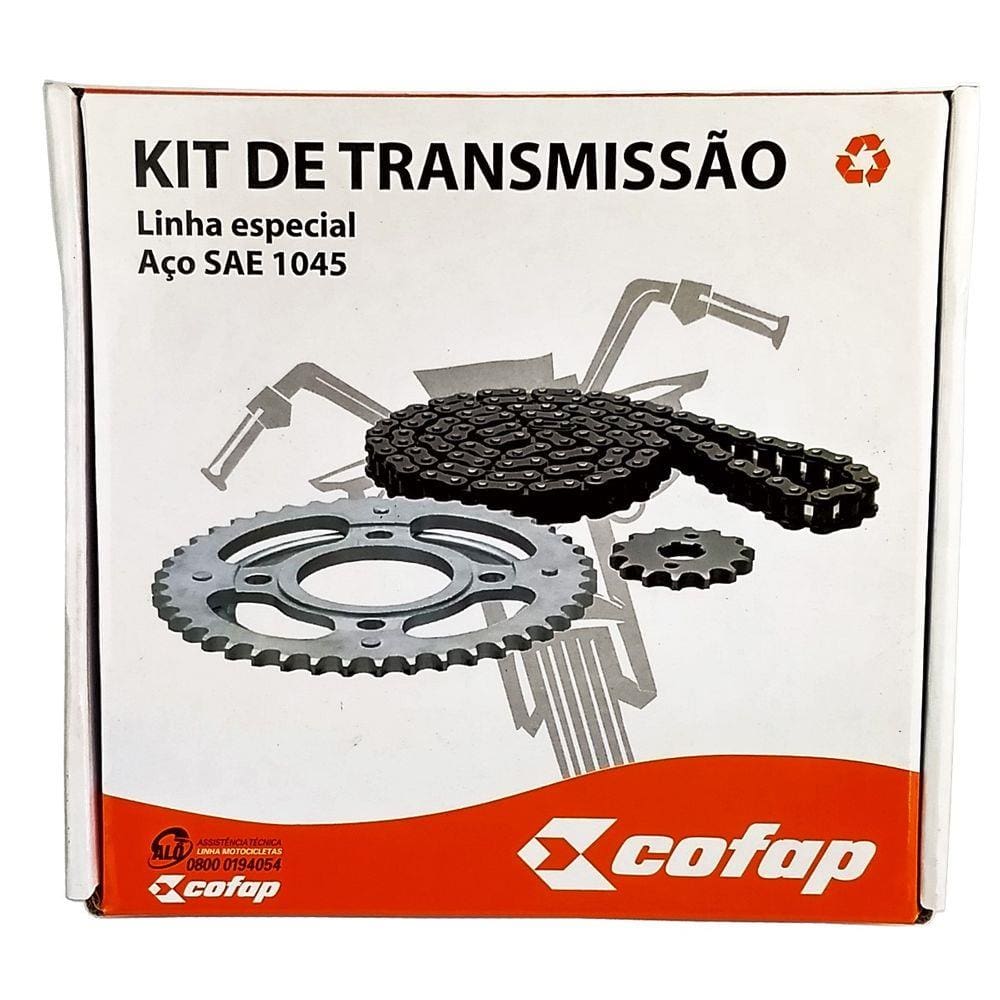 Kit Relação Yamaha Fazer 150 14X41 - 428H126 (cofap)