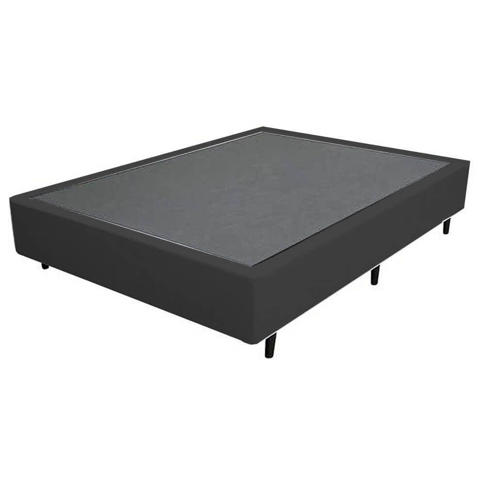 Base Cama Box Casal 25x138x188cm Cor Preto
